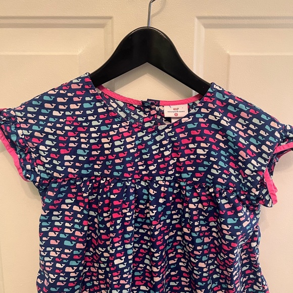 Vineyard Vines dress girl whale size 5 T - Picture 2 of 5
